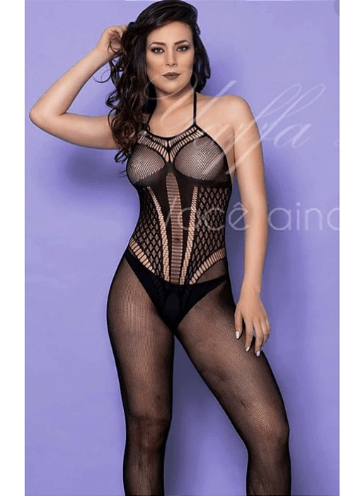 Macacão Yaffa Y6191 - Preto