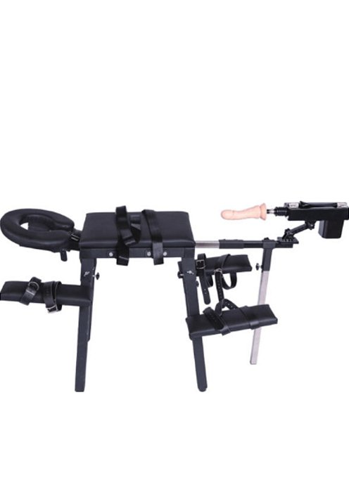 Cadeira de Obediência com Alças de Retenção e Máquina de Sexo – SEX FURNITURE - SD-276