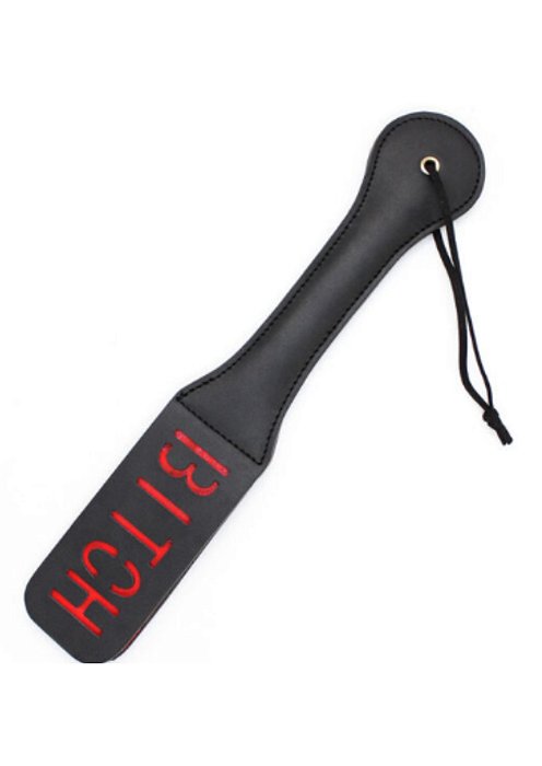 Palmatória com Tira Dupla e Recorte Vazado Escrito BITCH - SD-197