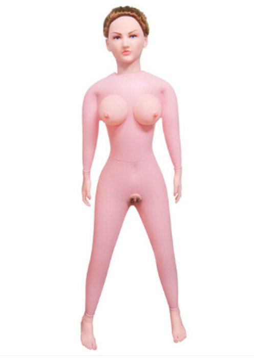 Boneca Inflável com Seios Fartos, Possui Vagina e Ânus Penetráveis - BN-014