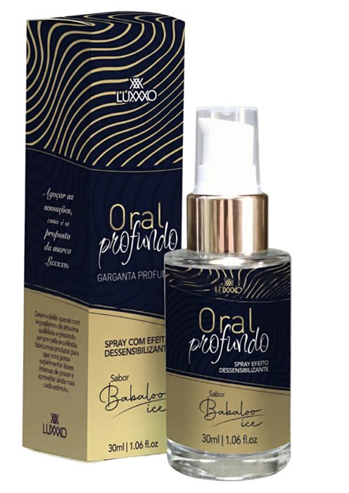 Oral Profundo Spray Para Garganta Sabor Babaloo Ice - LUXXXO - 30ml