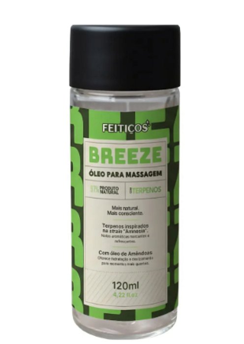 BREEZE - Óleo para Massagem com Terpenos - 120ml - Feitiços