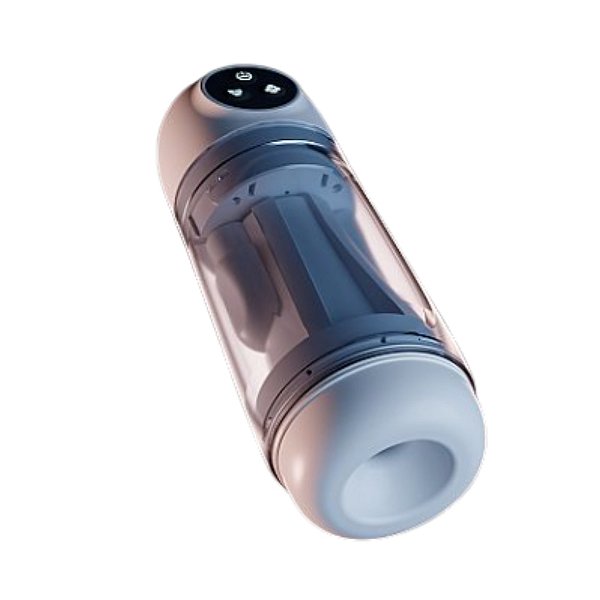 Masturbador Potente Masculino Formato de Lanterna com Sucção e Voz