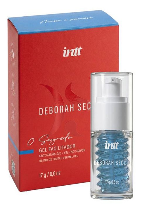 Gel Facilitador com Aroma de Frutas Vermelhas O Segredo Deborah Secco 17g - Intt