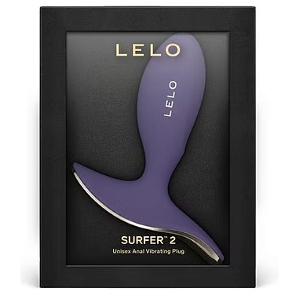 Plug Anal Vibratório com APP - SURFER LELO ORIGINALS PURPLE