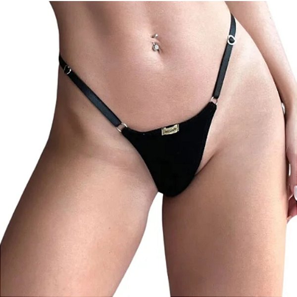 Calcinha Sensualle - Pantera - Preto