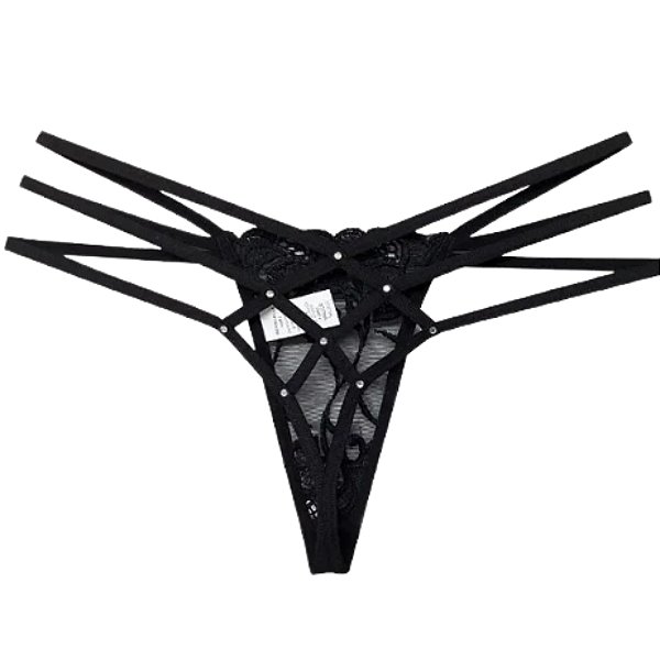 Calcinha Sensualle - Gemendo - Preto
