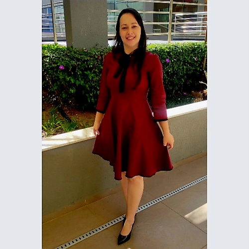 Vestido Feminino 3/4