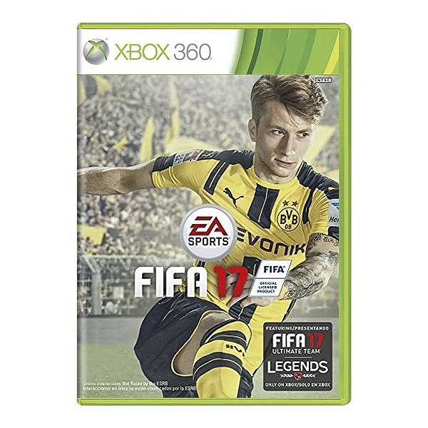 Jogo Xbox 360 Fifa 17 - Usado