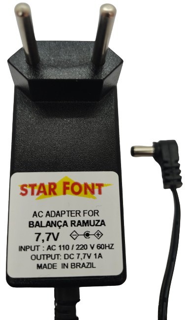 Fonte 7,7V para Balanças RAMUZA