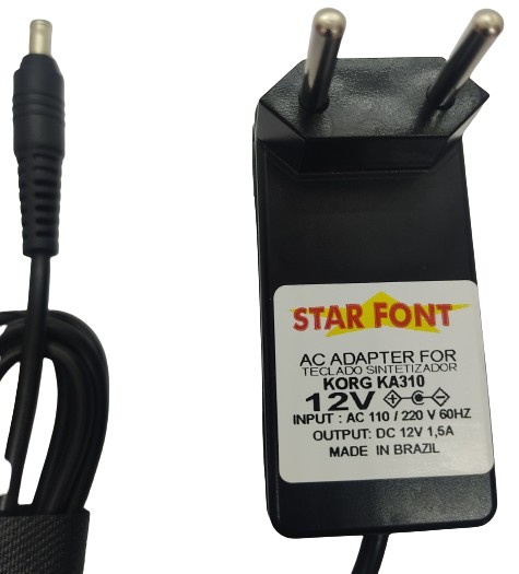 Fonte Compativel Com Equipamentos Korg KA 310