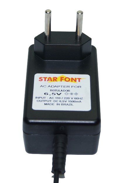 Fonte 6,5V 1,5V Compatível com Rotulador Epson