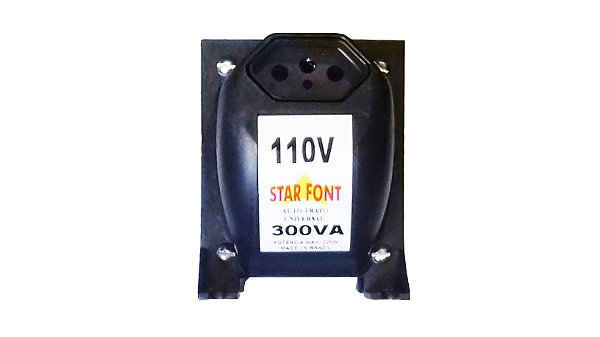 Auto Transformador 110V 220V Ou 220V 110V 300VA 225W - STARFONT