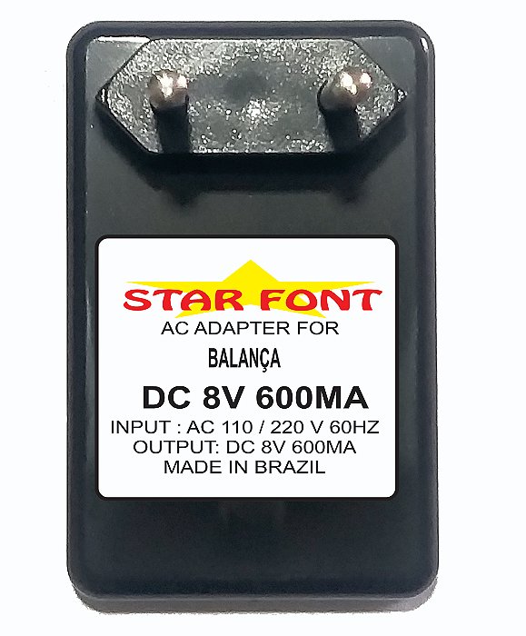 Fonte DC 8V Para Balança UPX