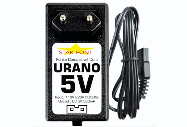 Fonte DC 5V Para Balança Urano Pop-s Pop-z Com Saida Serial