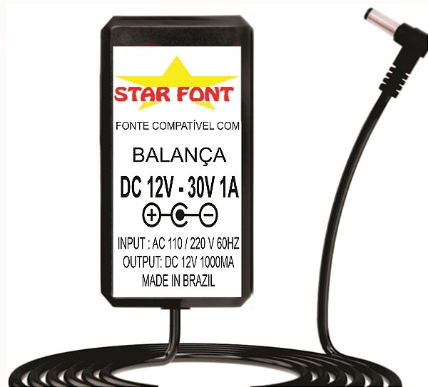 Fonte DC 12V 30V Para Balança Precisão Sartorius
