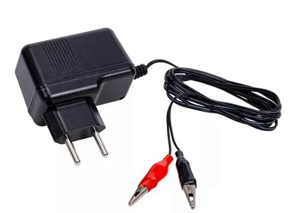 carregador bateria garra com led