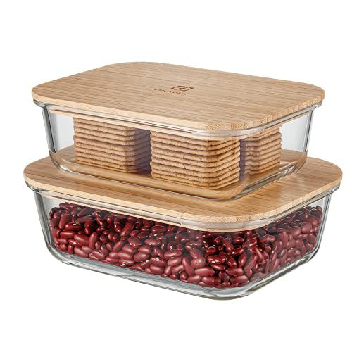 Potes Herméticos/Travessas com Tampa Bambu Electrolux
