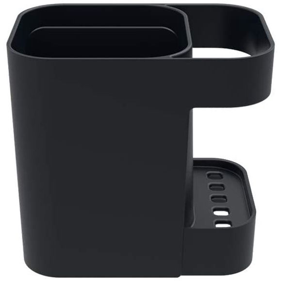 Soprano Organizador de Pia e Porta Talheres Preto