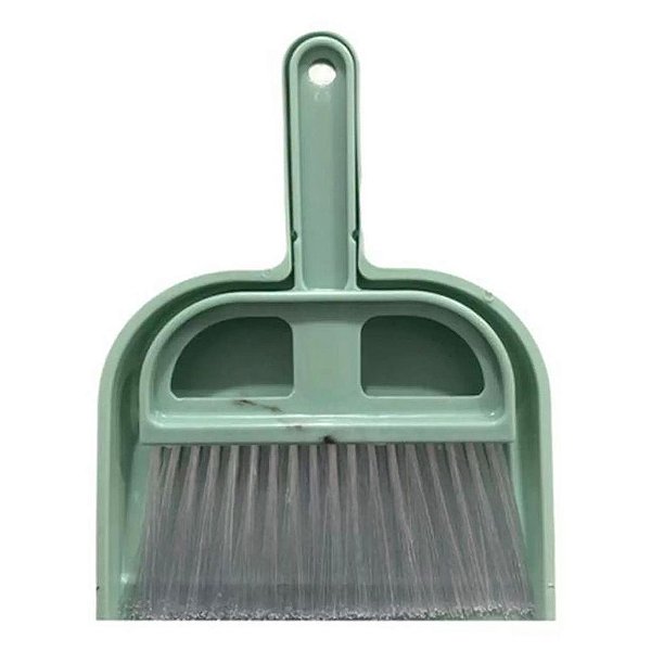 Pá e vassoura de mão limpa cantos e computadores  PLASVALE