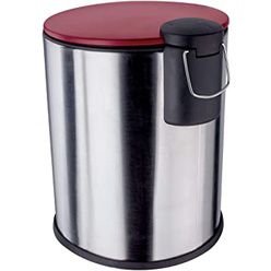 Lixeira Inox Escovado Euro