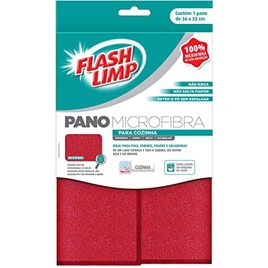 Pano Microfibra para Cozinha, FLP6704, Flash Limp