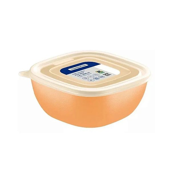 Pote Container Mix Color Laranja Tramontina 600ml
