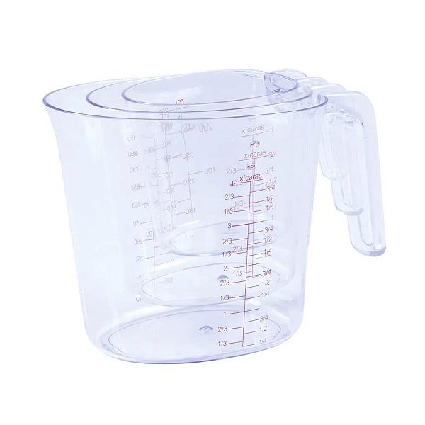 Conjunto Jarras Medidoras 3 Peças - Mor