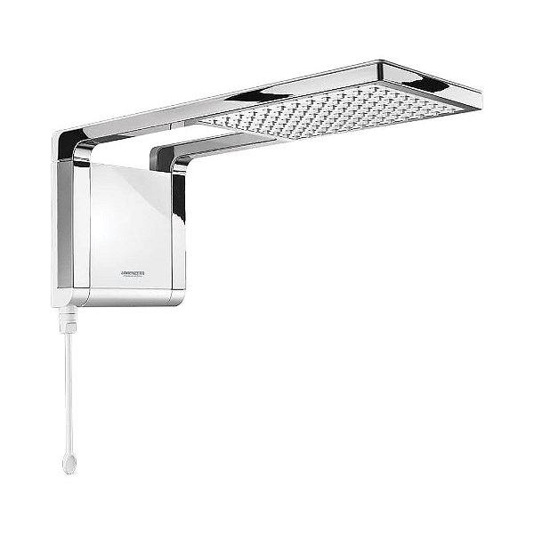 Ducha Lorenzetti Acqua duo 220v/7800w Branco / Cromado