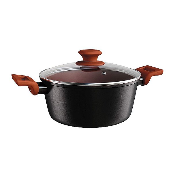 Caçarola 24cm ColorStone Antiaderente Terracota Euro