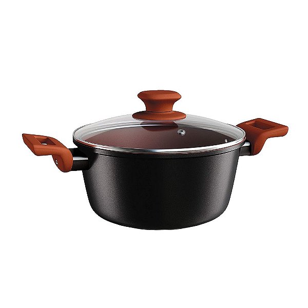 Caçarola 22cm ColorStone Antiaderente Terracota Euro