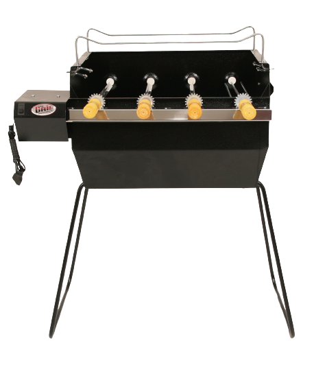 Churrasqueira Giratória Metal Gril 4 espetos G02