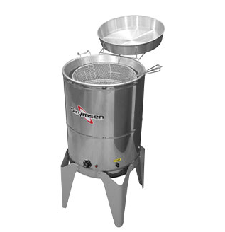Fritadeira elétrica Skymsen água e óleo 24 litros inox FC