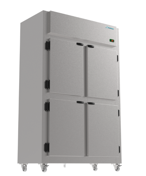 Refrigerador Kofisa comercial 4 portas INOX
