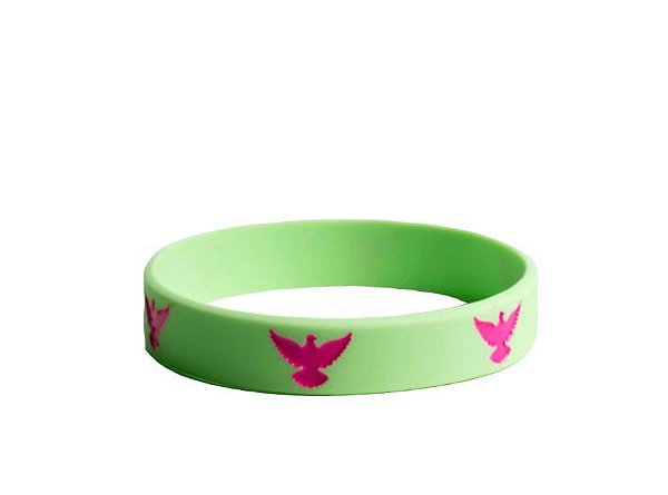 Pulseira de Silicone Espirito Santo