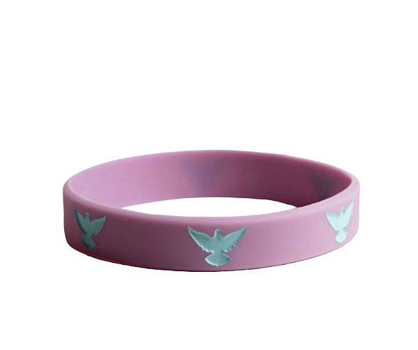 Pulseira de Silicone Espirito Santo