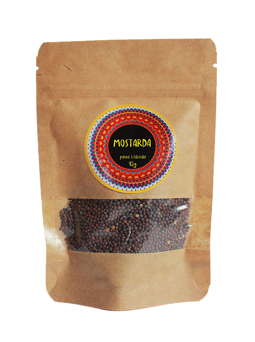 Mostarda preta em grãos