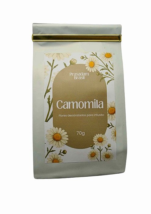 CAMOMILA – FLORES DESIDRATADAS PARA INFUSÃO