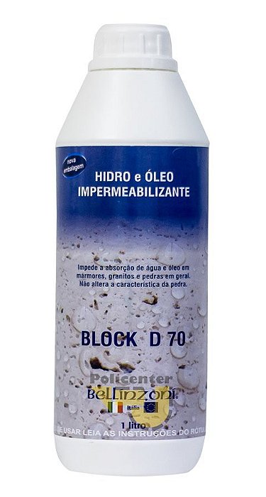 Impermeabilizante Block D-70 - 1 Litro - Bellinzoni