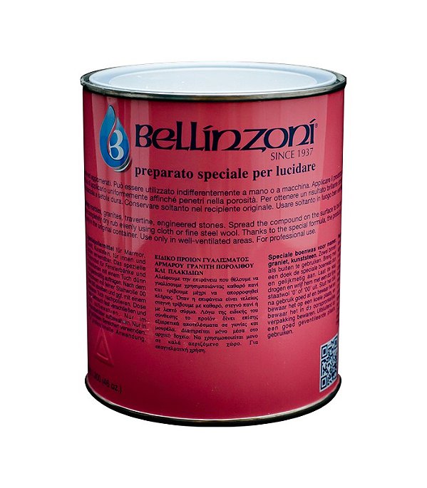 Cera em Pasta para Polimento Incolor 1,3 kg - Bellinzoni