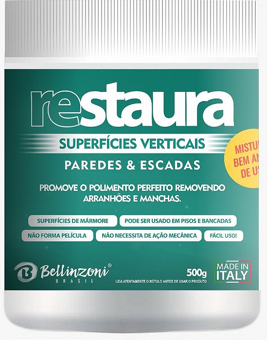 Restaura Superfícies Verticais - 800 g - Bellinzoni