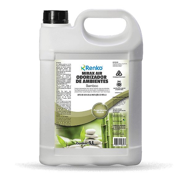 Mirax Air Odorizador de Ambiente - Bamboo - 5 Litros - Renko