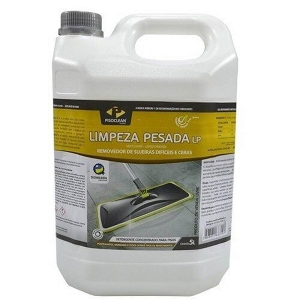 Detergente Limpeza Pesada LP - 5 Litros - Pisoclean