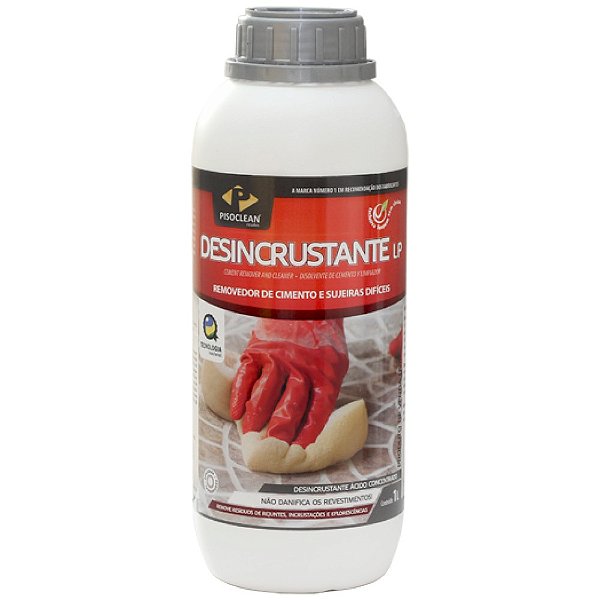 Detergente Desincrustante LP - 1 Litro - Pisoclean