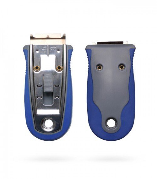 Raspador de Segurança para Vidros - Lâmina de 4cm - Bralimpia