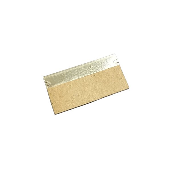 Jogo de 10 Lâminas de 4 cm  para Raspador de Segurança - Bralimpia