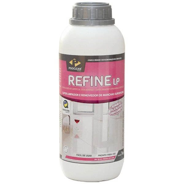 Refine LP Limpador e Revitalizador de Porcelanatos - 1 Litro - Pisoclean