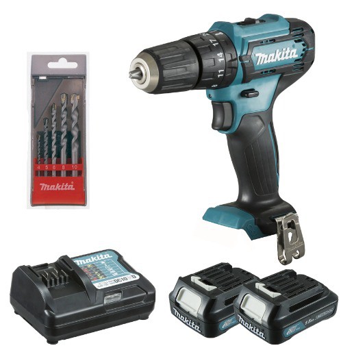 Furadeira e Parafusadeira de Impacto 3/8" HP333DWYX3 - 12V Bivolt - Makita