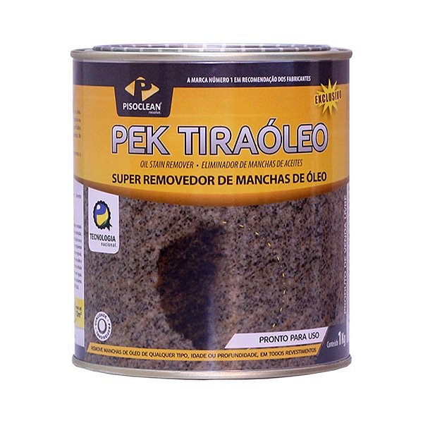 Pek Tiraóleo - 1Kg - Pisoclean