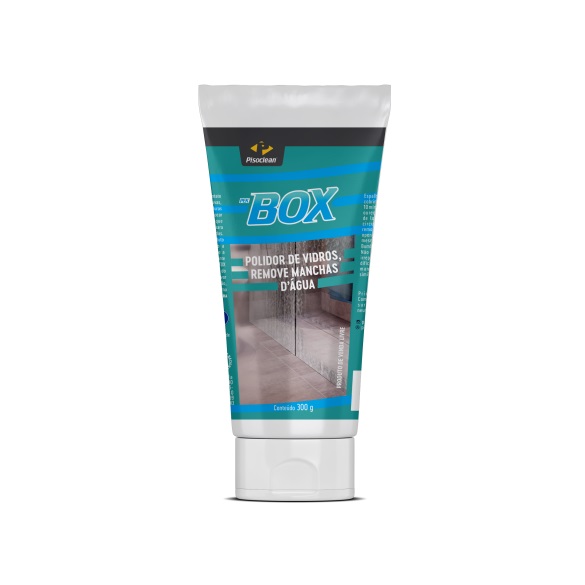 Pek Box Polidor de Vidros e Remove de Manchas d'água - 300g - Pisoclean